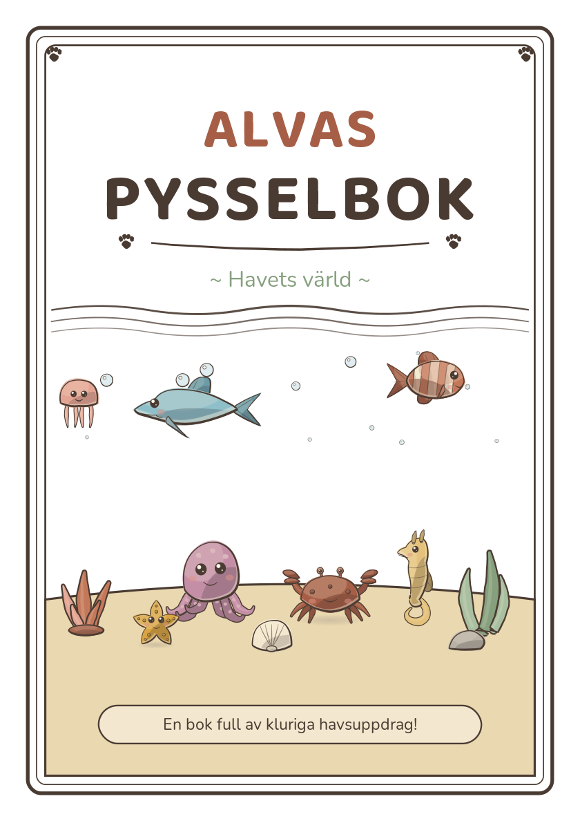 Exempelomslag – Alvas pysselbok om under ytan